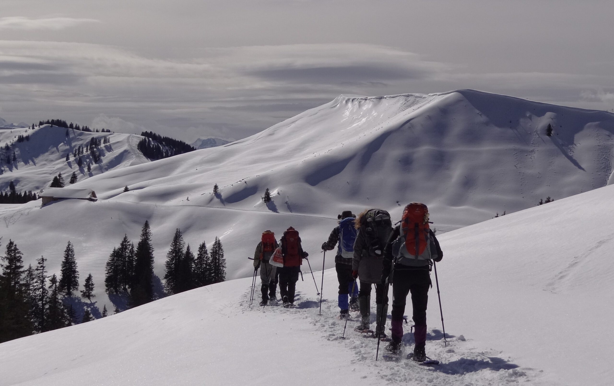 Hohgant-Hütte im Winter
